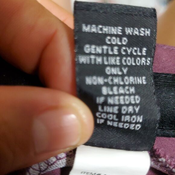 Torrid Purple Stretch Jegging Pants Size 16T - Picture 8 of 9